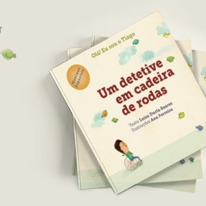 MENINOS ESPECIAIS - CAPA UM DETETIVE EM CADEIRA DE RODAS